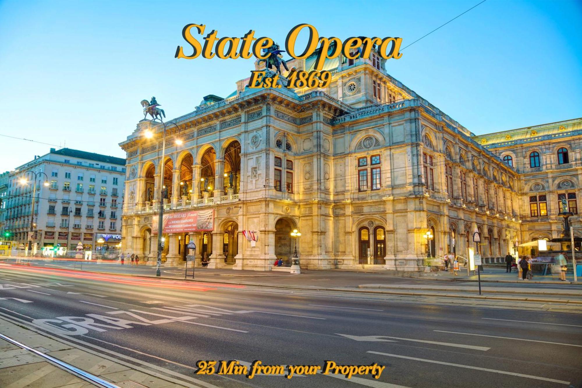 Comfy 3Br Shared Apartment - U6 Subway, Danube & Millenium City Bécs Kültér fotó